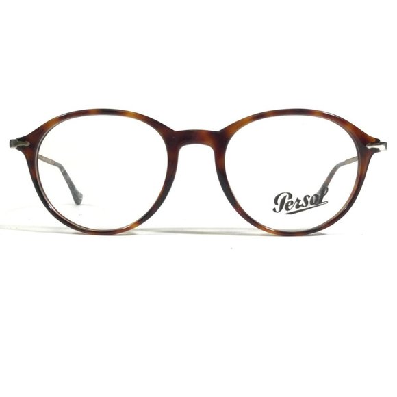 Persol Other - Persol 3125-V 24 Eyeglasses Frames Brown Tortoise Gold Round Full Rim 49-19-140